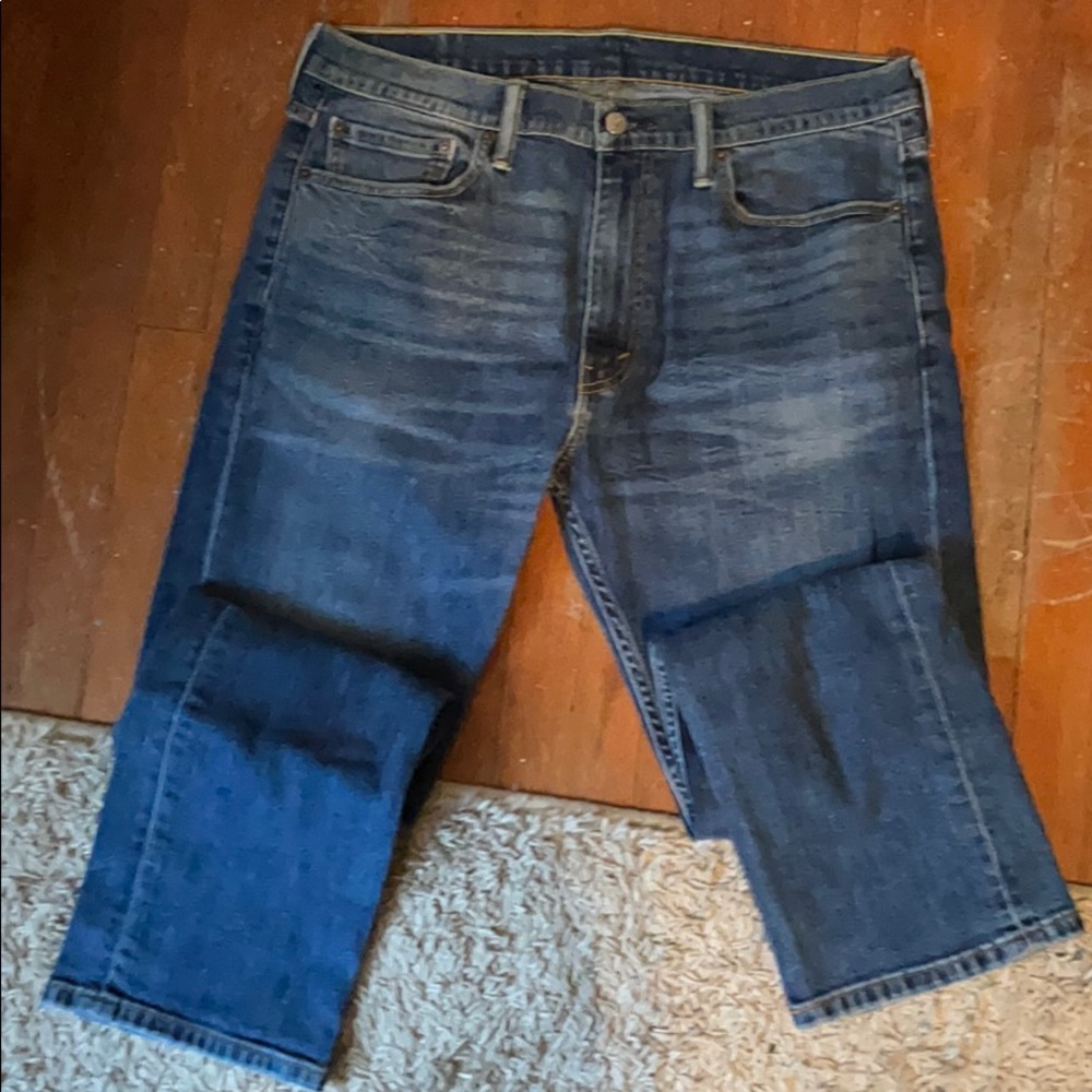 Levi 513 blue jeans